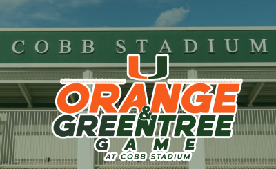 UM Orange & Greentree Game at Cobb Stadium